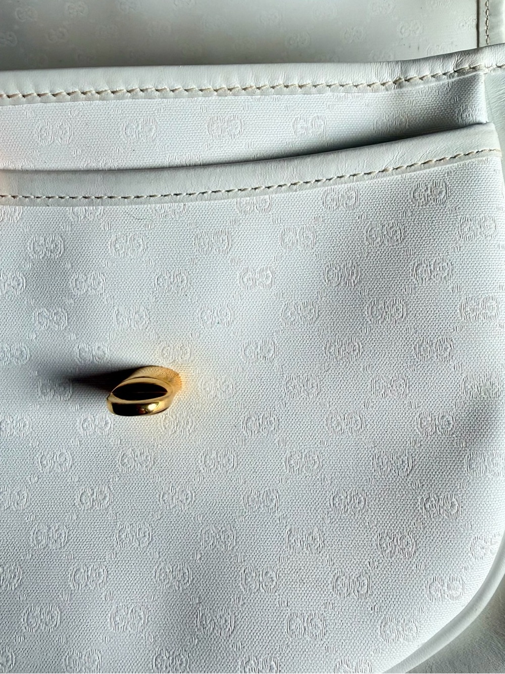 Vintage Gucci Micro GG Monogram Saddle Crossbody - Picture 10 of 16